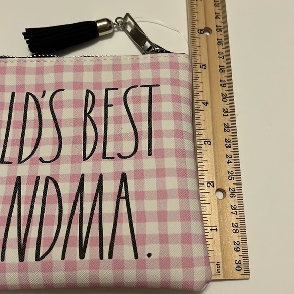 NWT Rae Dunn GRANDMA Zippered Pouch - Picture 11 of 13